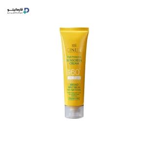 خرید اینترنتی کرم ضد آفتاب بدون رنگ سنیره با SPF60 مناسب انواع پوست، با خاصیت آبرسانی عمیق و بازسازی و مرطوب كنندگی پوست