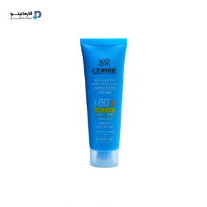 خرید اینترنتی کرم ضد آفتاب رنگی سنیره با SPF60 رنگ بژ طبیعی، مناسب پوست های چرب، ایجاد جلوه مات بر روی پوسـت با ماندگاری طولانی مدت