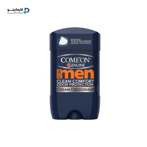 خرید اینترنتی استیک کرمی ضد تعریق دئودورانت ضد حساسیت مردانه کامان | Comeon، آنتی باکتریال، ماندگاری بوی خوش 24 ساعته