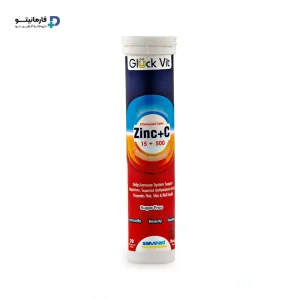 خرید اینترنتی قرص جوشان گلوک ویت حاوی ویت زینک پلاس 15 و ویتامین سی 500 میلی گرمی موثر در تقویت و تنظیم سیستم ایمنی بدن