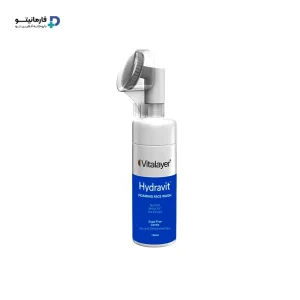 خرید اینترنتی فوم شست و شوی صورت Hydravit | هیدراویت ویتالیر مناسب پوست های خشک و دهیدراته با سر سیلیکونی