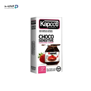 خرید اینترنتی کاندوم تاخیری و انرژی زا کاپوت، بسته 12 عددی، طعم شکلات در کاندومی با لاتکس نازک و قوی، بهترین راه افزایش میل جنسی آقایان