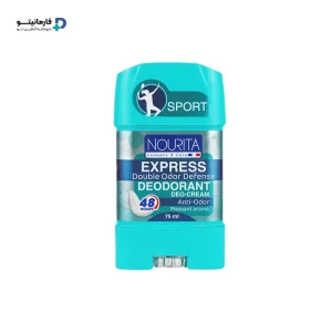 خرید اینترنتی استیک کرمی ضدتعریق و خوشبو کننده زیربغل زنانه اسپرت اکسپرس نوریتا، با ماندگاری 48 ساعته، برای استفاده حین ورزش خانم ها