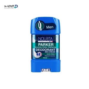 خرید اینترنتی استیک کرمی ضدتعریق و خوشبو کننده بدن مردانه پارکر نوریتا، با ماندگاری 48 ساعته، رفع بوی نامطبوع بدن، برای استفاده روزمره آقایان